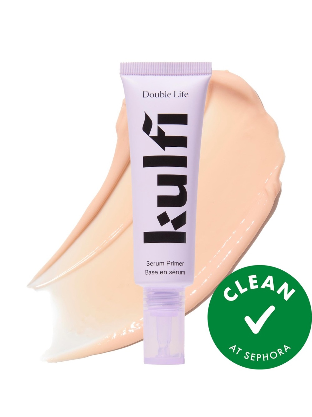 Kult Double Life Serum Primer - Peach Tinted (Light Nude)